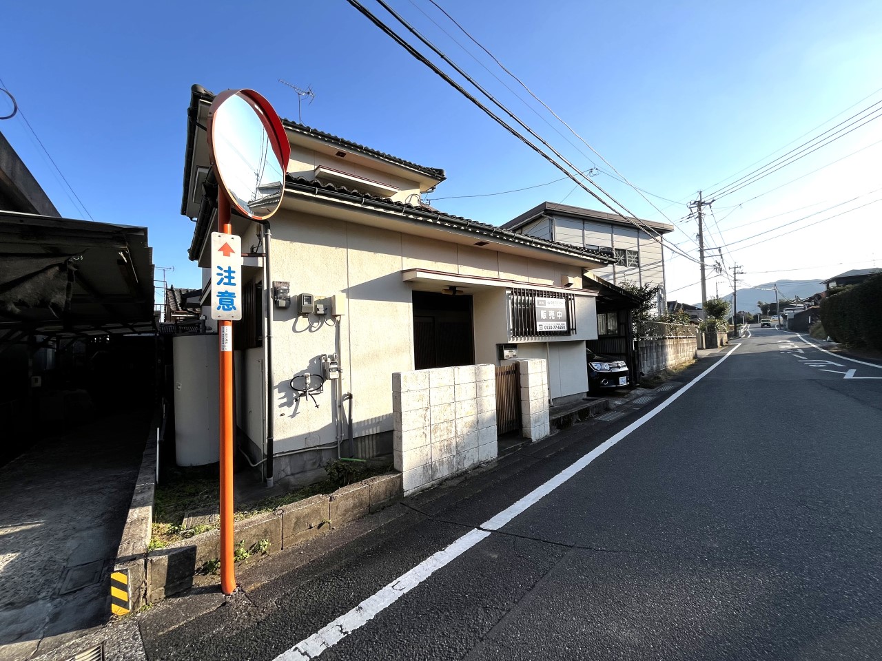 【外観】※リフォーム前の写真です。（２０２６年１月撮影）