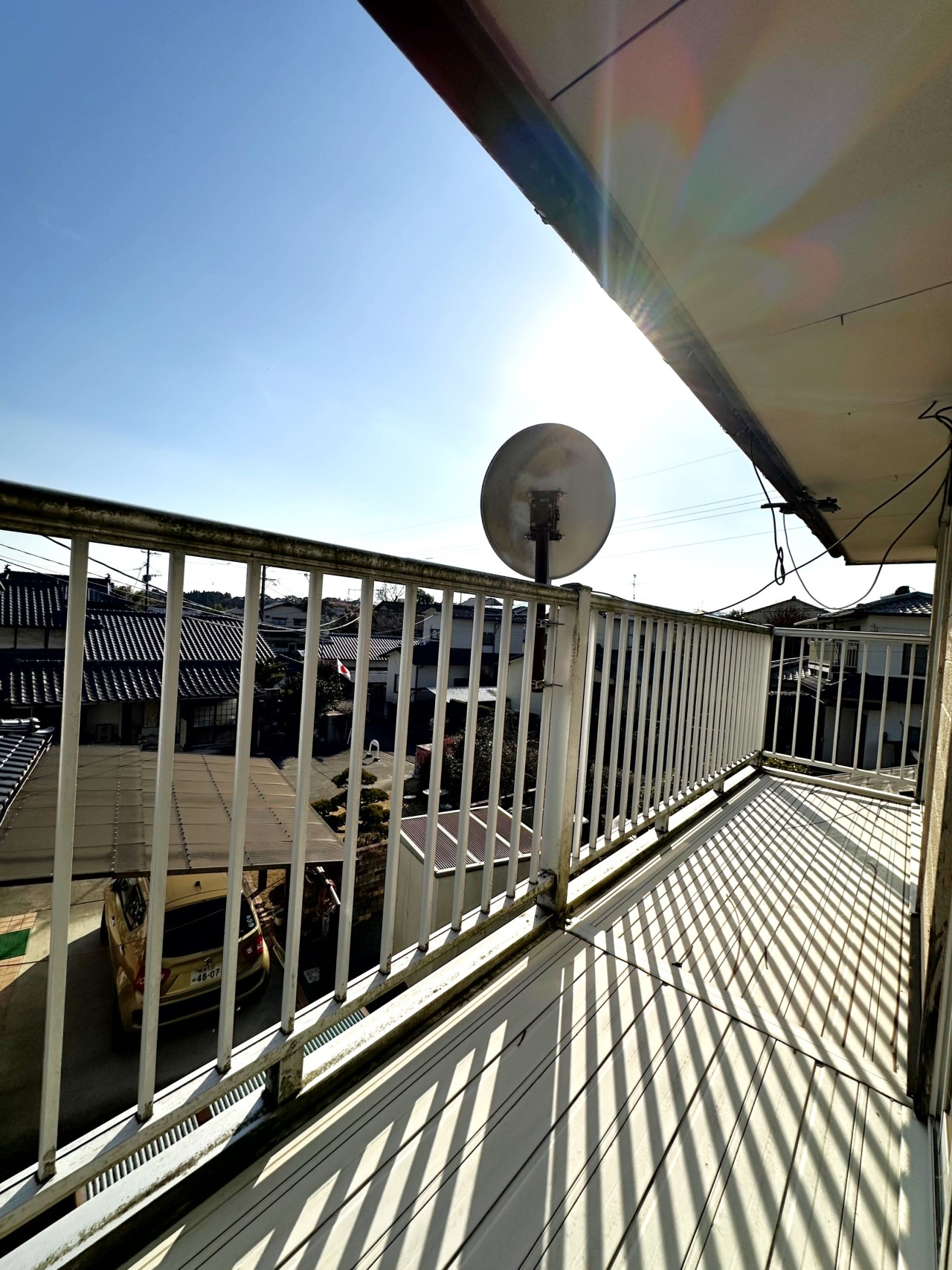 【バルコニー】※現況販売になります。（2026.1月撮影）2部屋から出入りできる便利なバルコニー♪