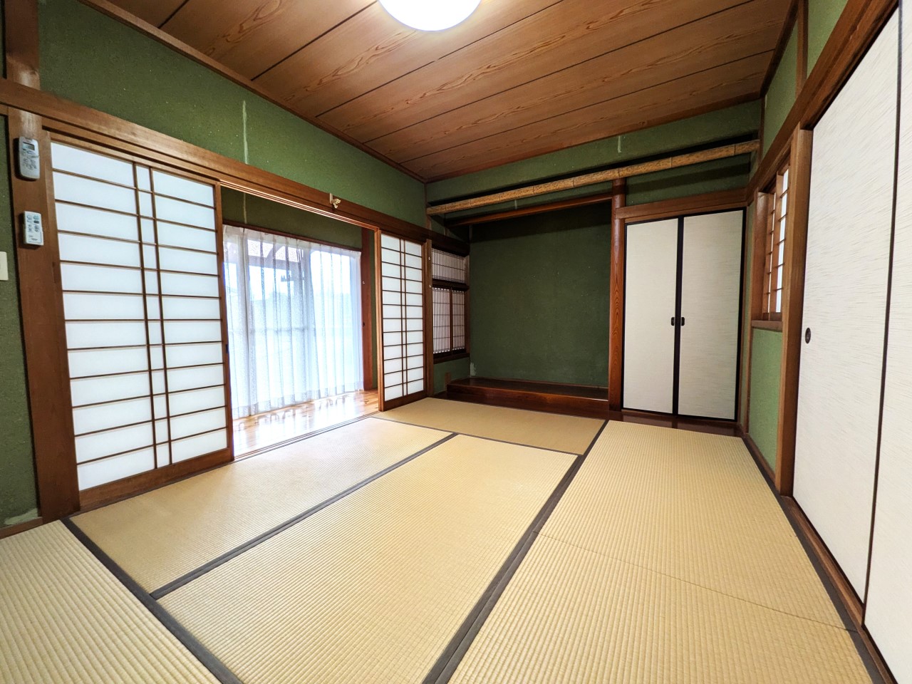 【1F和室】和室でしか感じることのできない趣のある空間です（2026年2月撮影）