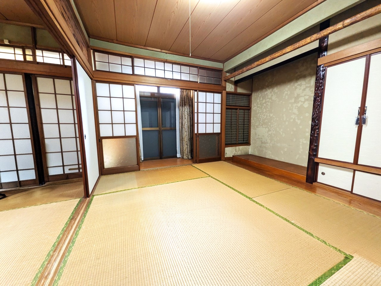 【1F南側和室】襖を外せば15帖の広間になります♪（2026年3月撮影）