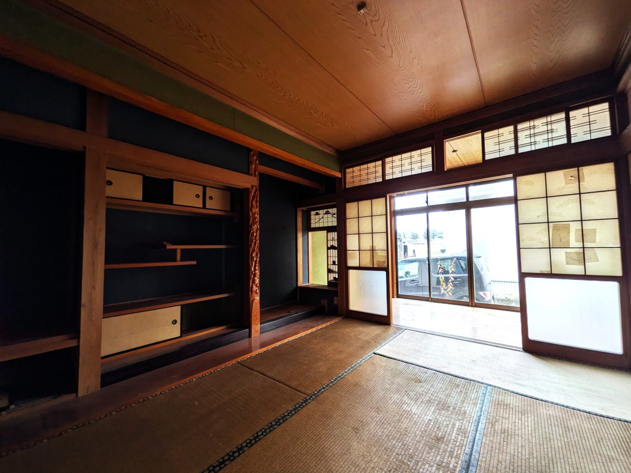 【1F6帖和室】広縁のある日当たりのよい和室です（2026年3月撮影）