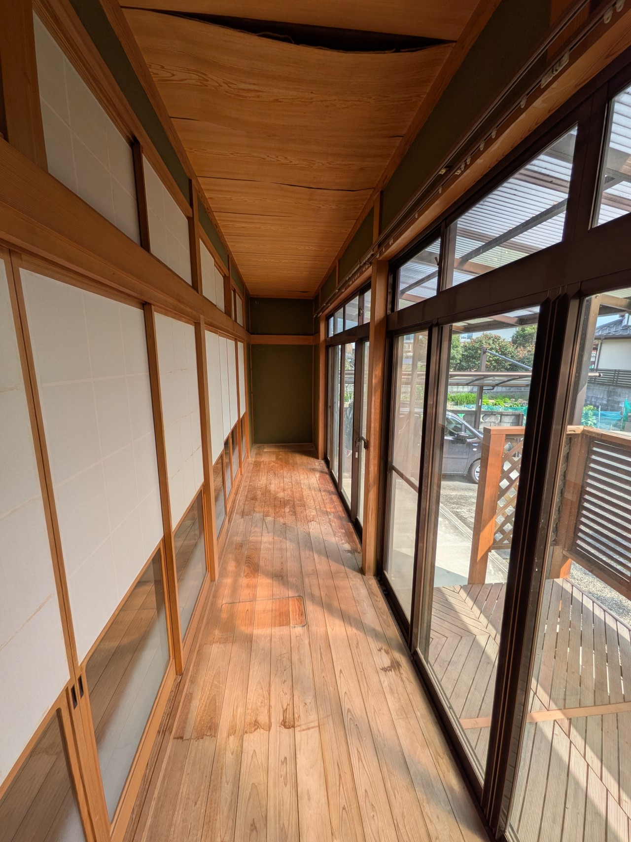 【広縁】お茶を飲むスペースとしてもご使用できます♪（2026年4月撮影）