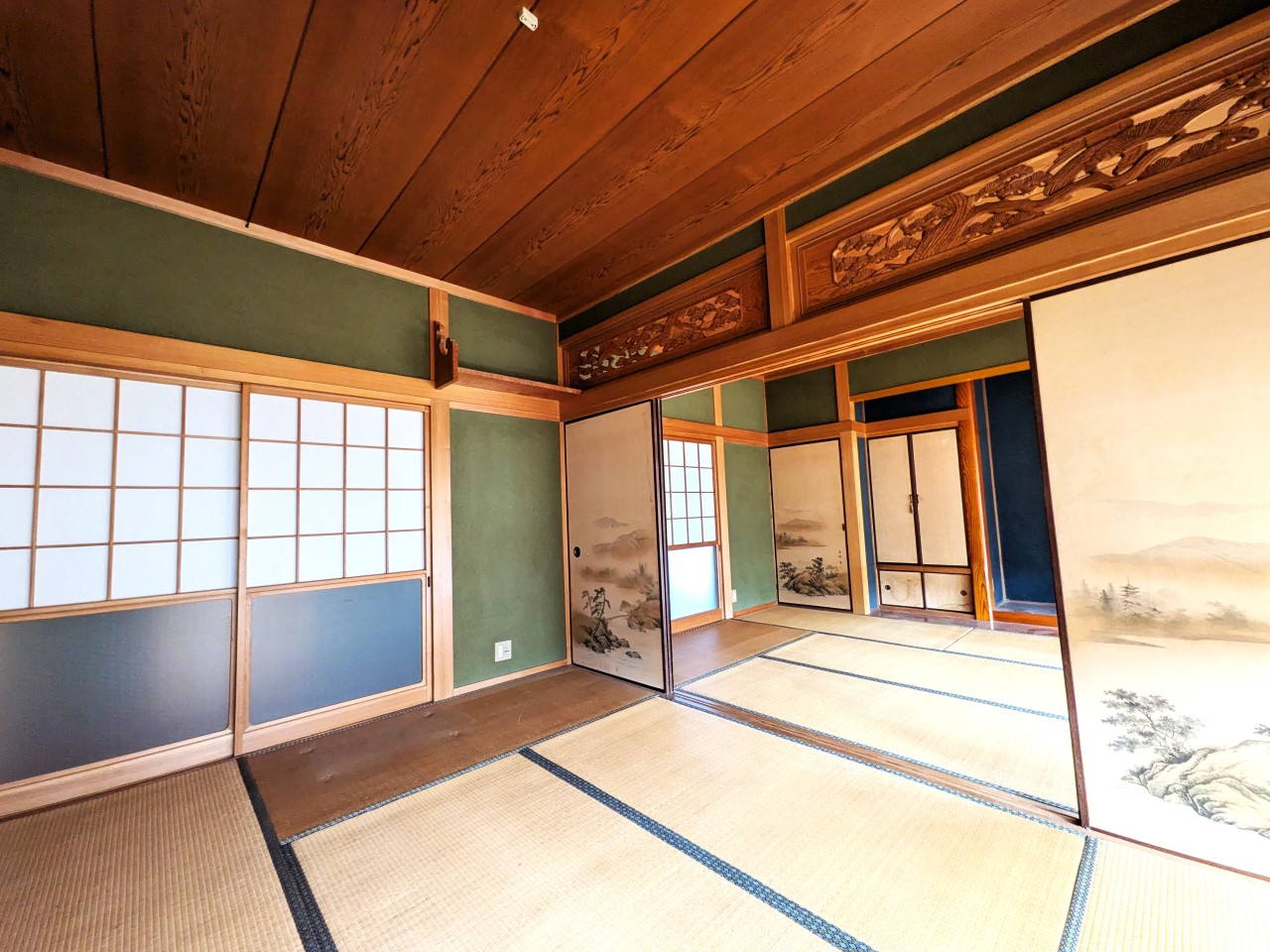 【1F和室】襖を外せばお部屋を広く使えます♪（2026年4月撮影）