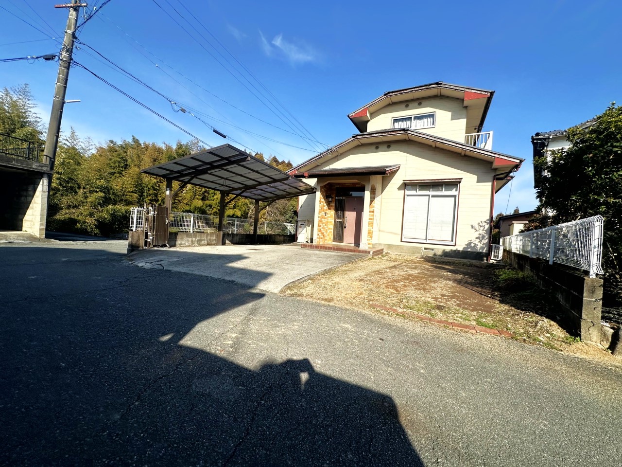 ※現況販売になります。（2026.1月撮影）お庭は約58坪と広々♪