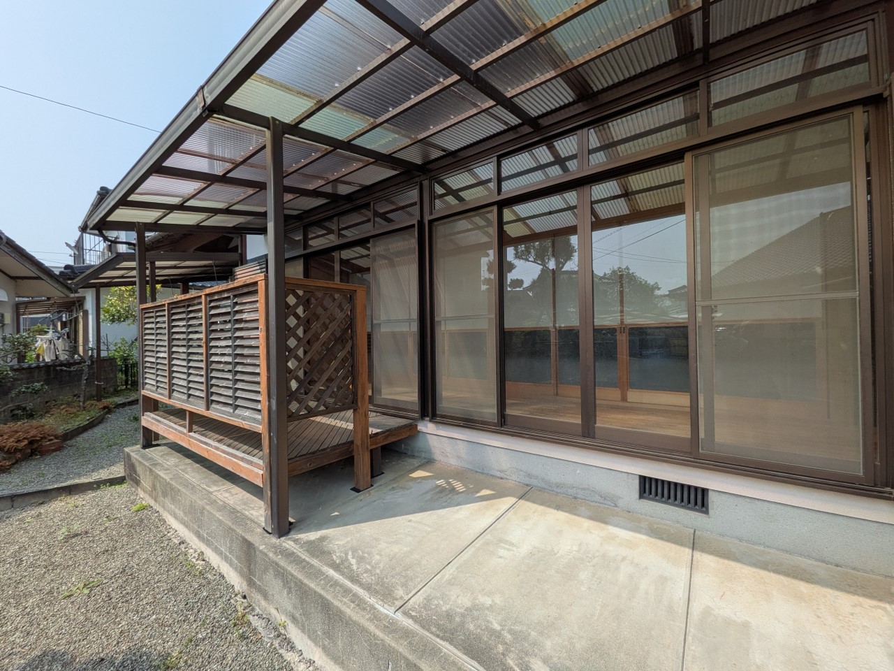 【テラス】日当たりのよいテラスです♪（2026年4月撮影）