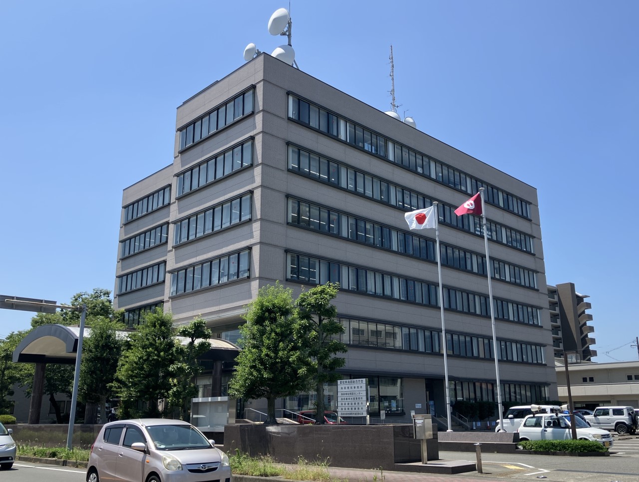 愛知県海部総合庁舎(190m)-