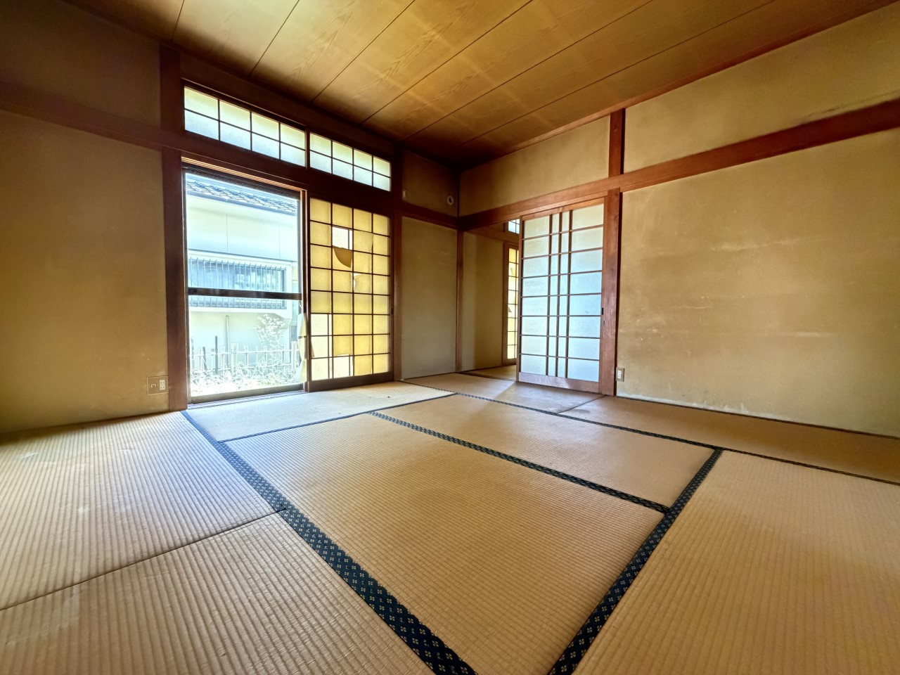 【1F和室】続き間になっているので襖を開けると広い空間になります！（2026年6月撮影）