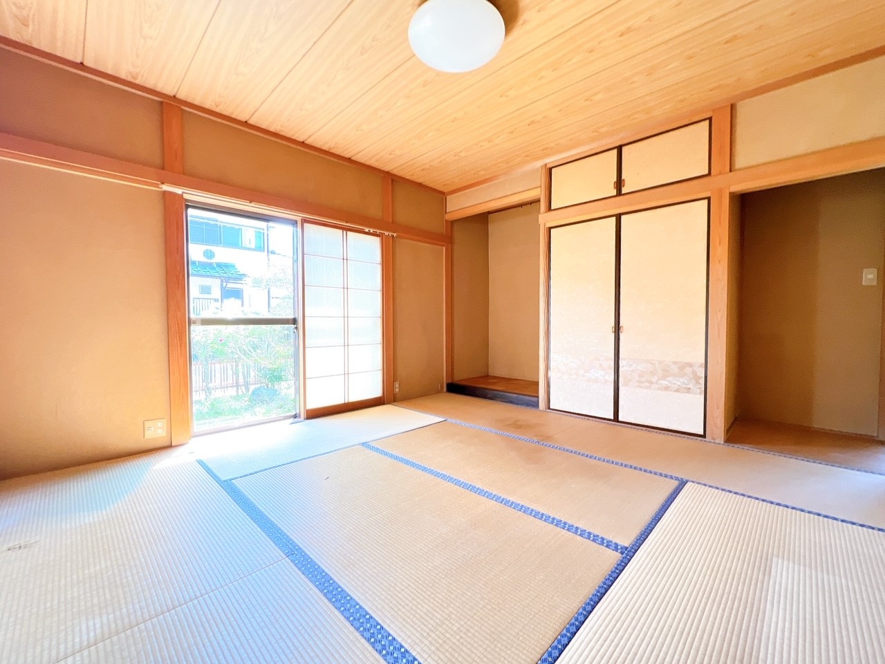 ◆和室8帖｜日当たり良好の落ち着く和室も♪お子様のお昼寝スペースや、洗濯物をたたむのに最適な和室です♪