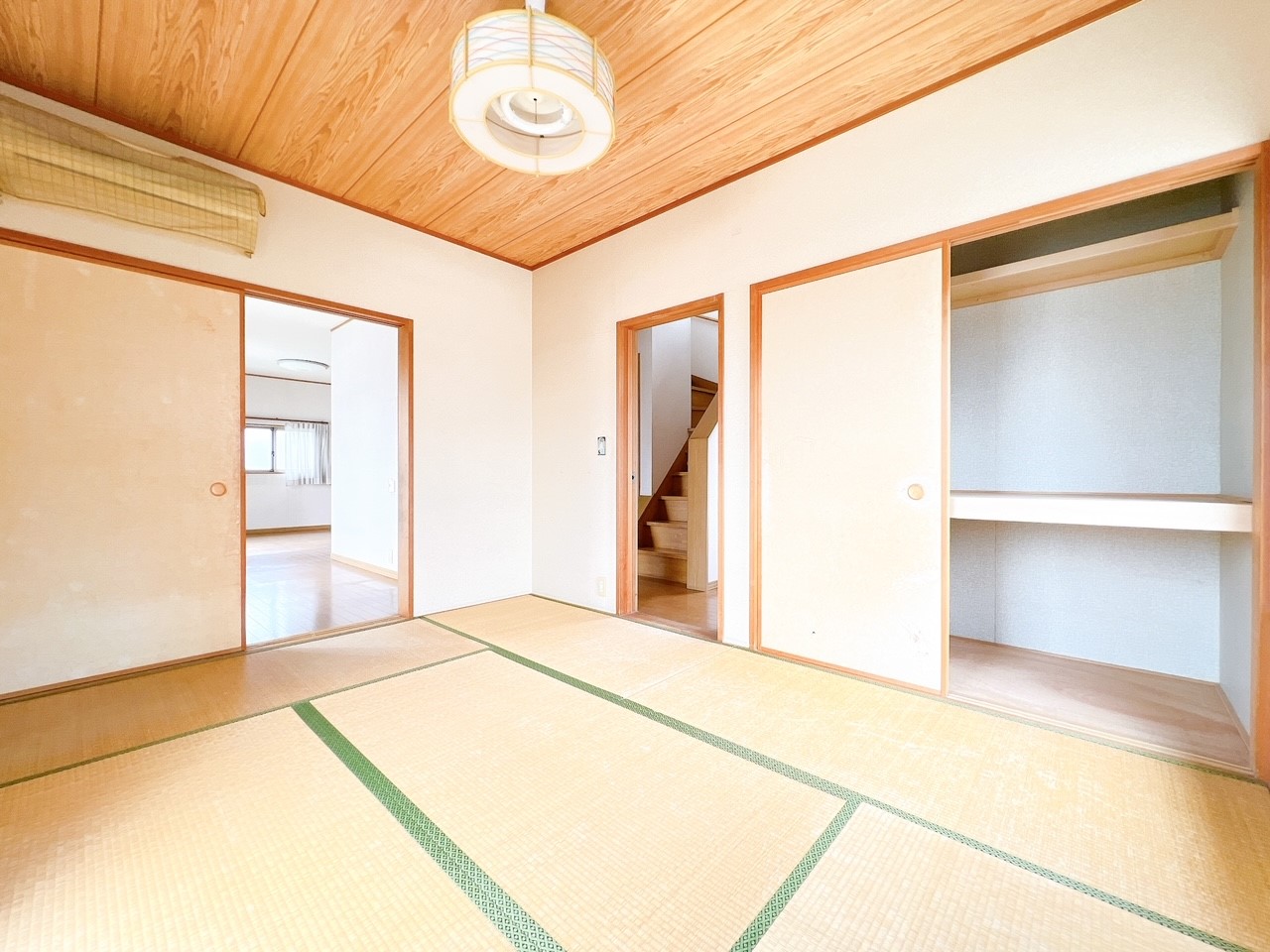 ◆和室6帖｜柔らかい畳は客間やお子様の遊び場としても活躍してくれます。