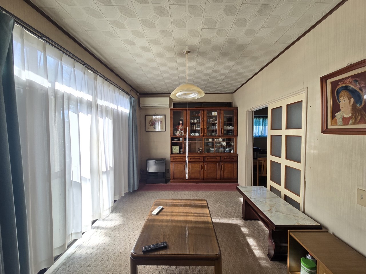 家族でゆったり時間を過ごせるリビング