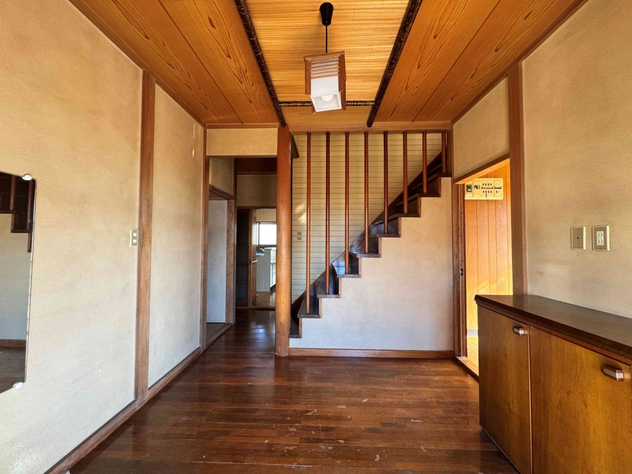 毎日の出入りがスムーズな、ゆとりある玄関スペース