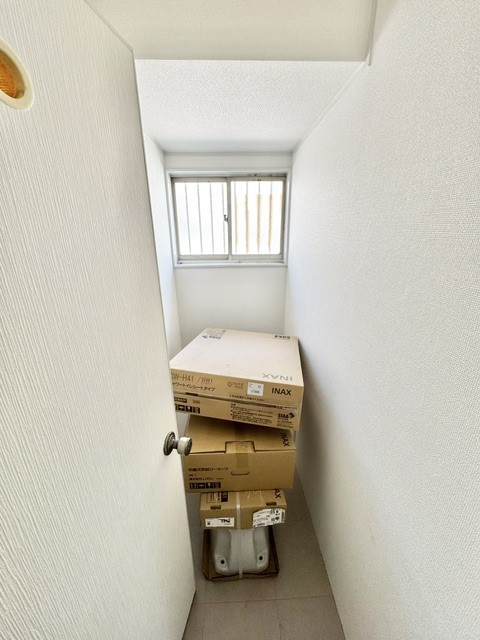 【リフォーム中：トイレ】トイレも交換予定！窓付きで換気もしやすい♪