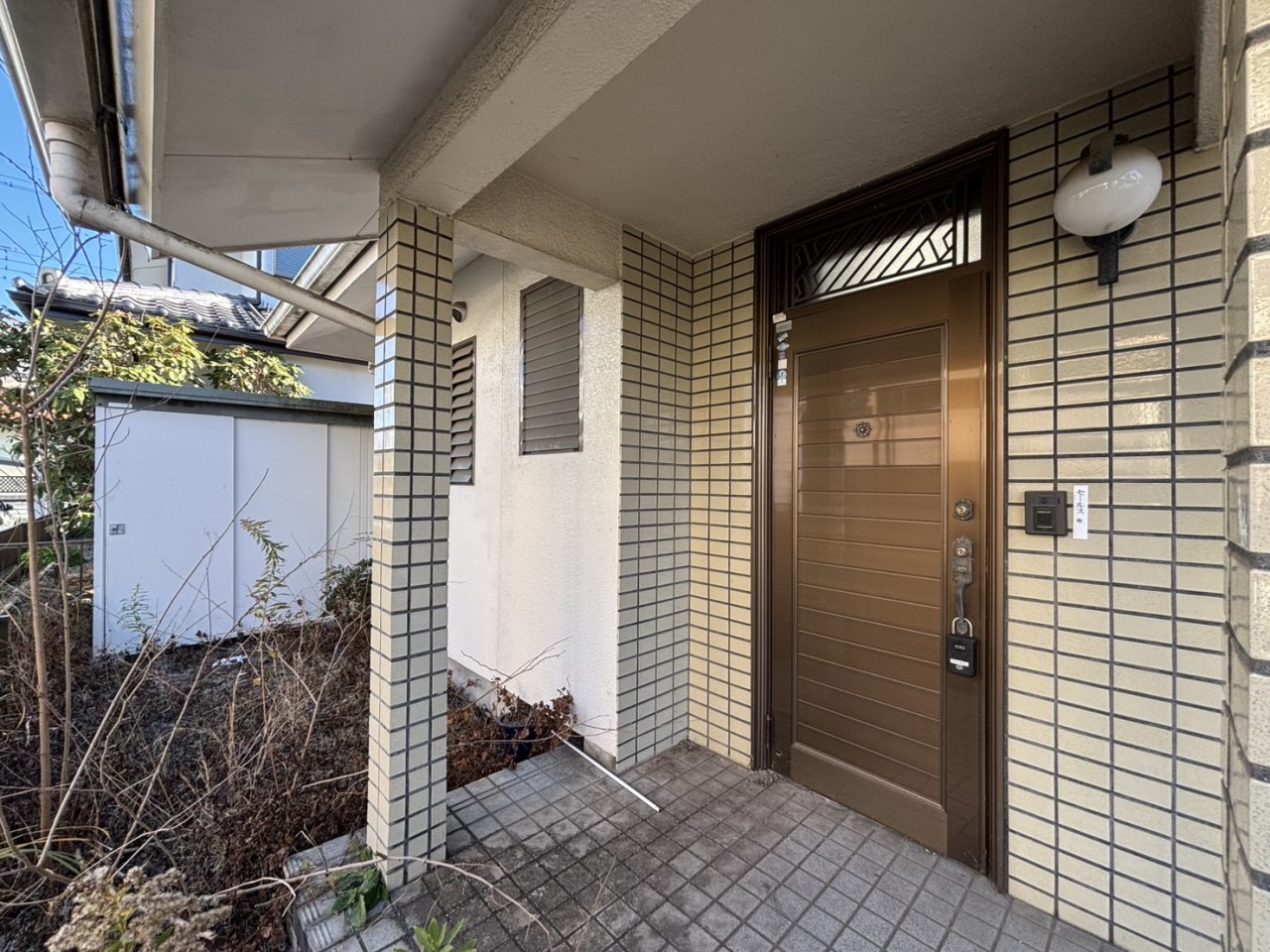 毎日の出入りがスムーズな、ゆとりある玄関スペース