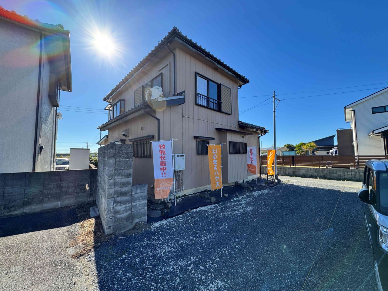 車通りが少なく、小さなお子様がいても安心♪