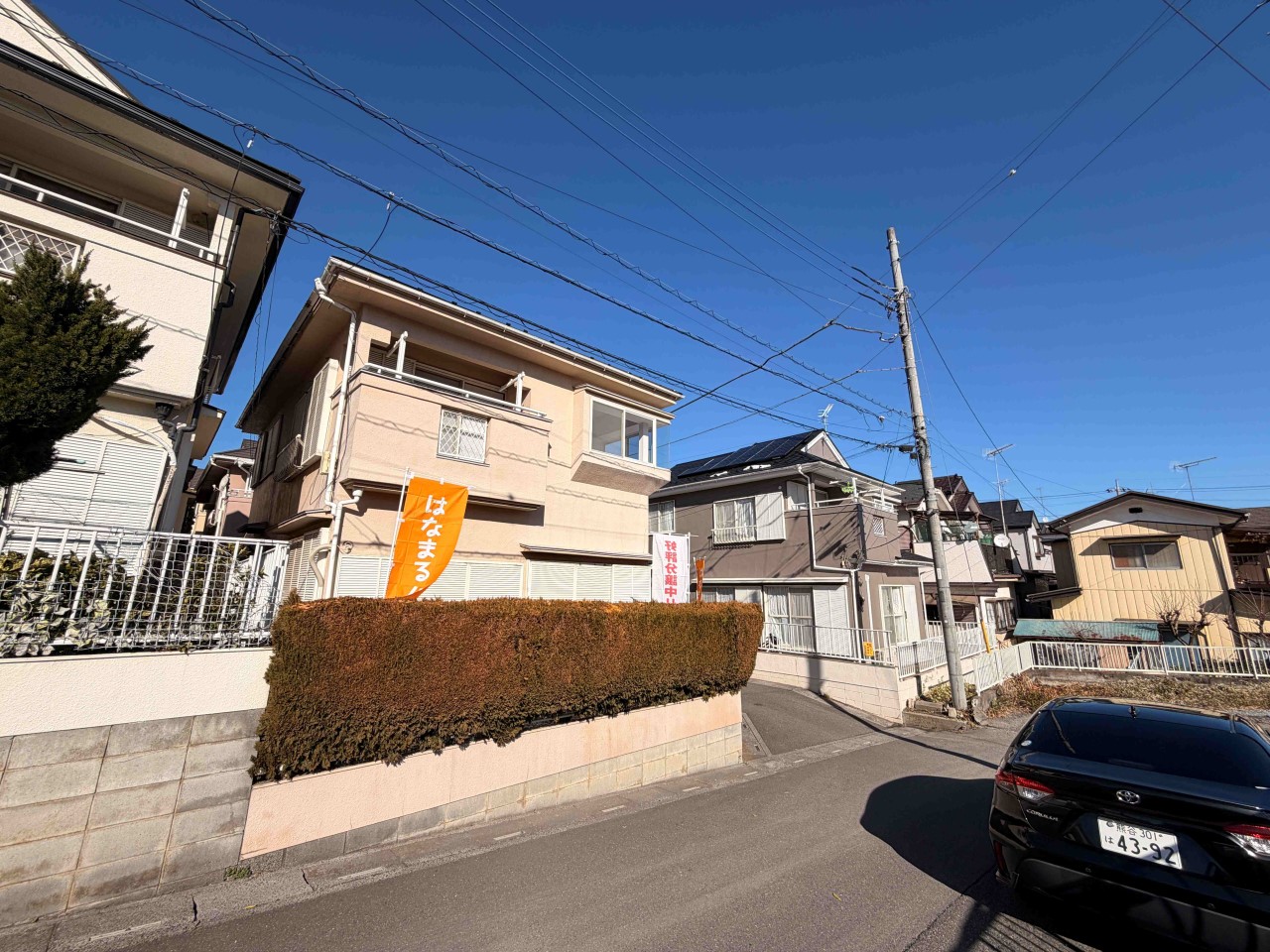 車通りが少なく、小さなお子様がいても安心♪