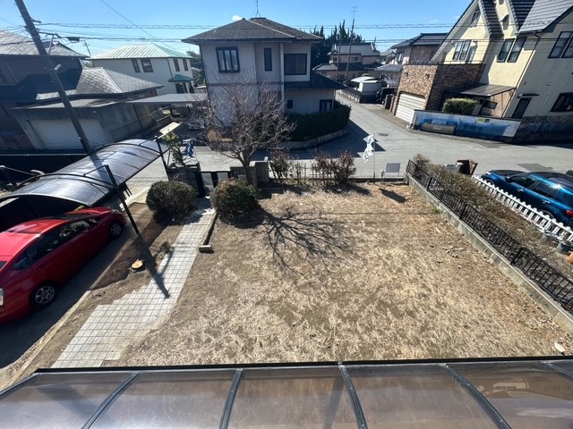 ◆バルコニー｜バルコニーからの眺望！庭面が広々としています♪