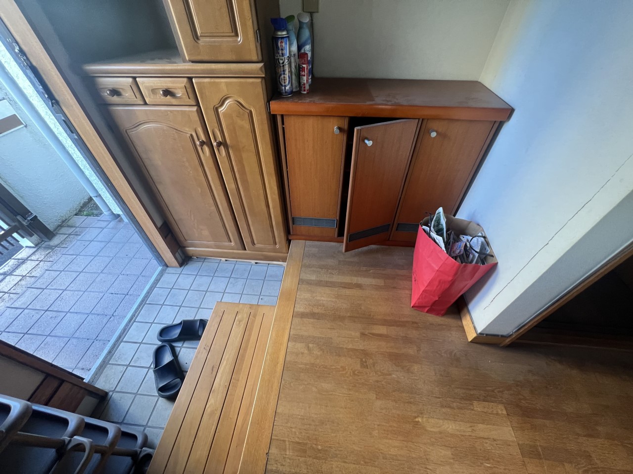 ◆玄関｜シューズボックス付きで、玄関まわりもすっきりと整理できます