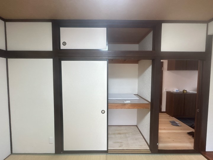 【和室】たっぷり収納できるのでお部屋を広く使えます♪※2026年3月撮影