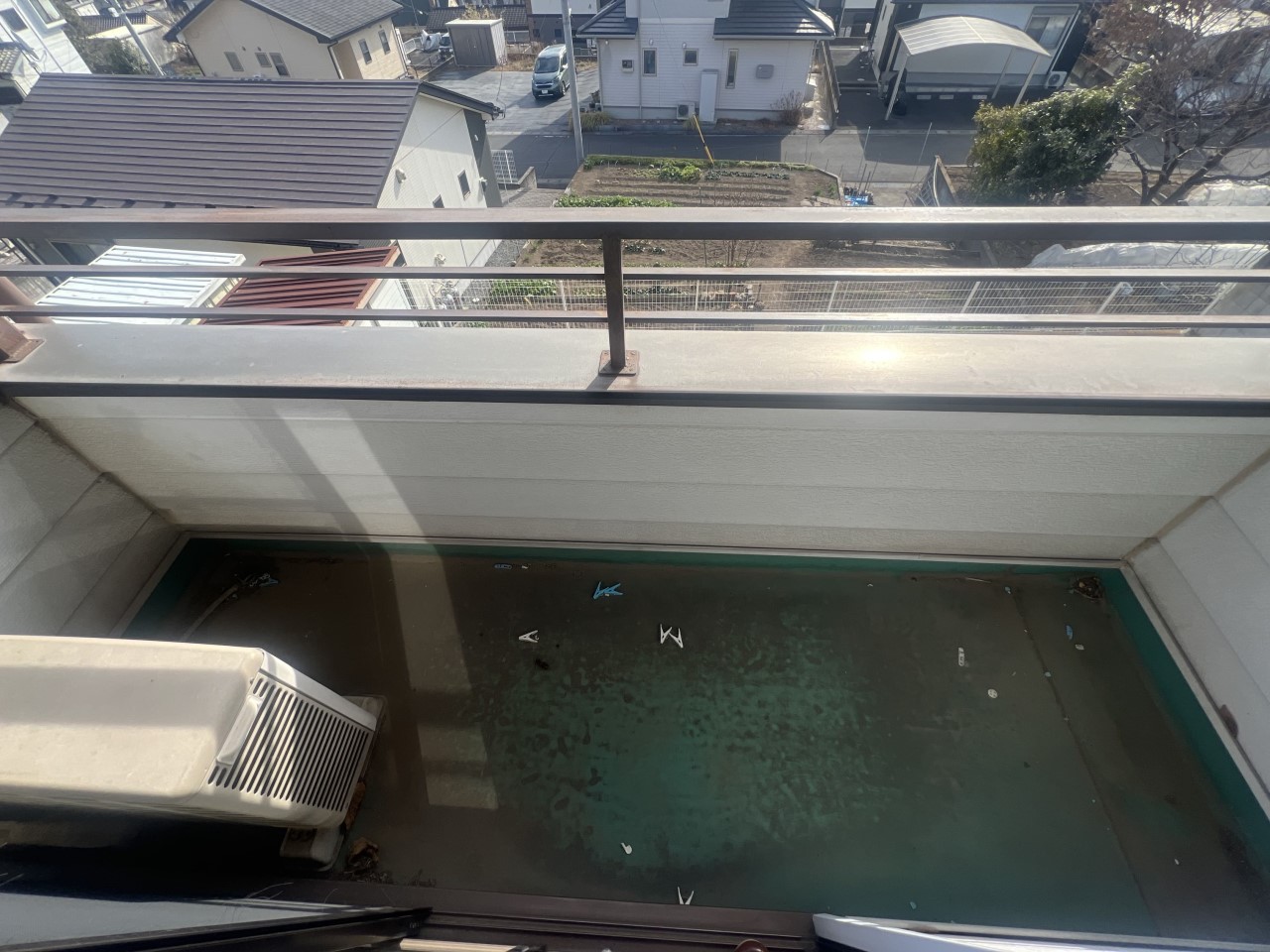 【バルコニー】南向きで日当たり良く、お部屋への風通しも良好♪※2026年2月撮影