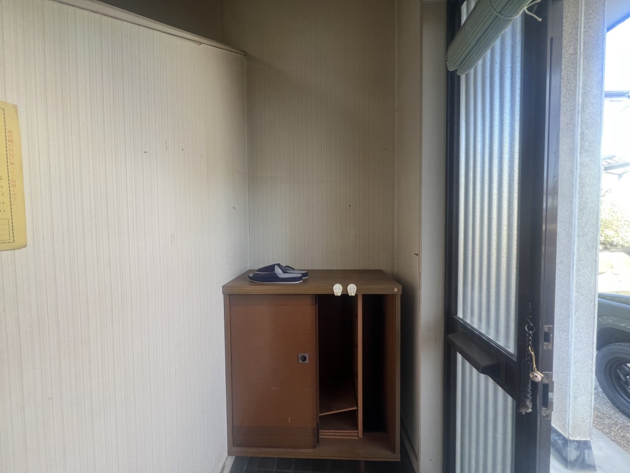 【玄関】玄関収納付きで玄関周りもスッキリ整います♪※2026年2月撮影