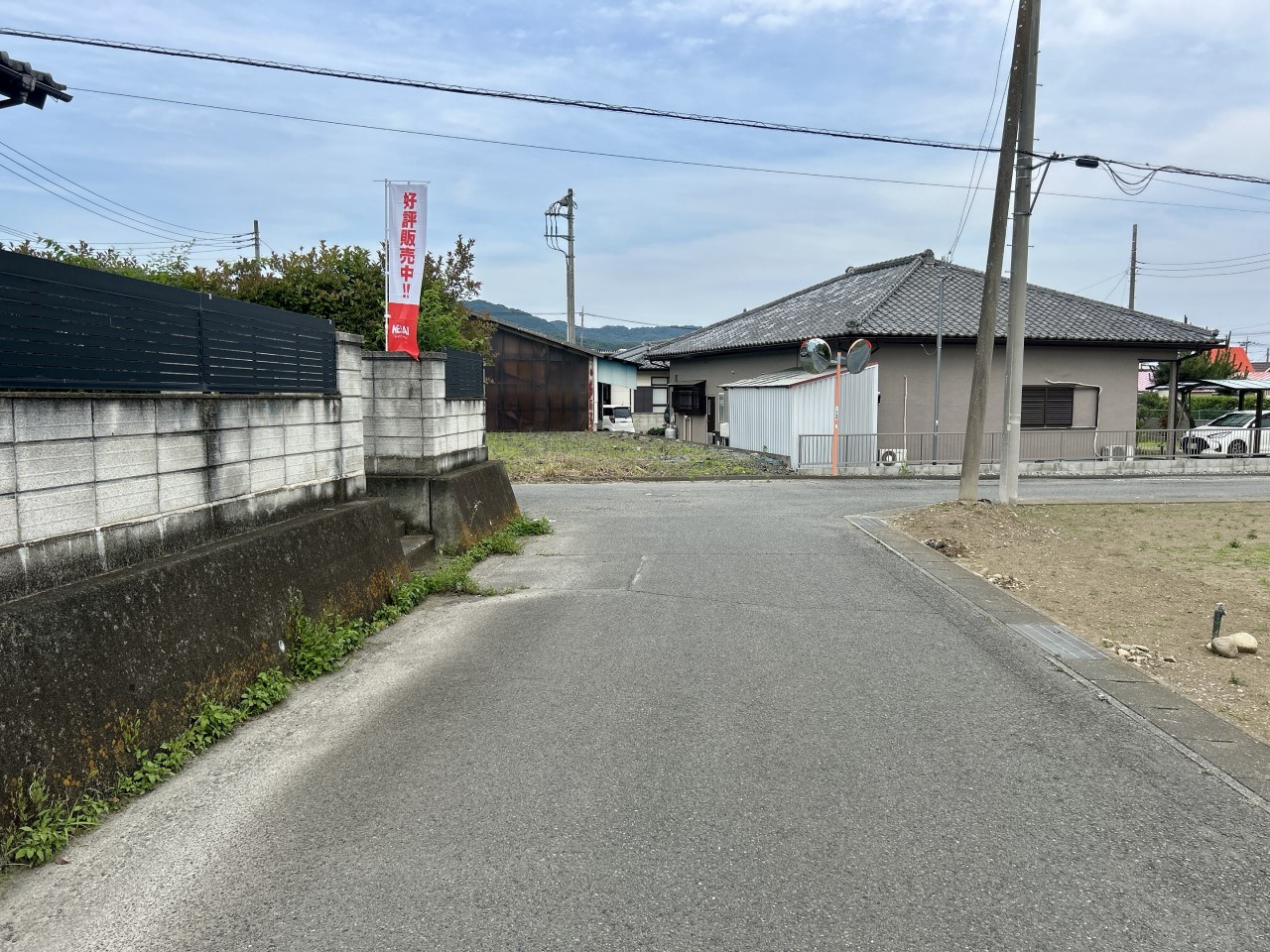 車通りが少なく、小さなお子様がいても安心♪