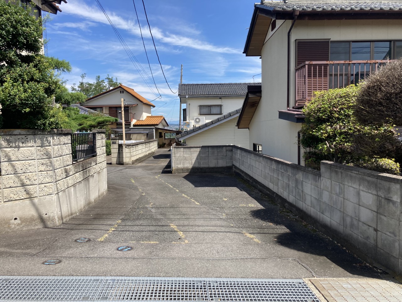 角地の開放感のある敷地！
