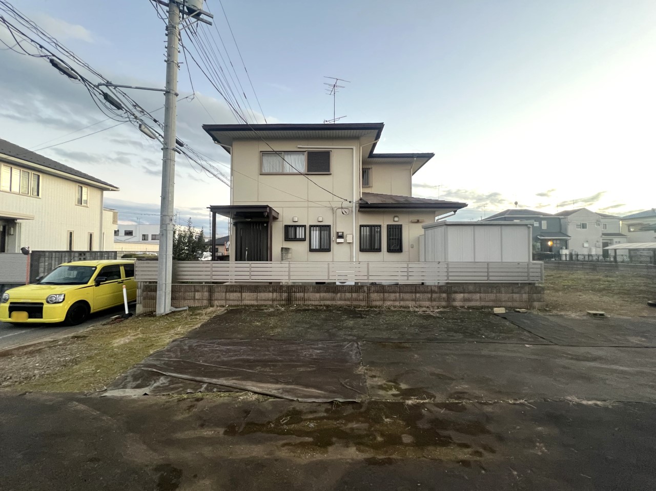 前面道路6m以上あるので、駐車が苦手な方でも安心です◎