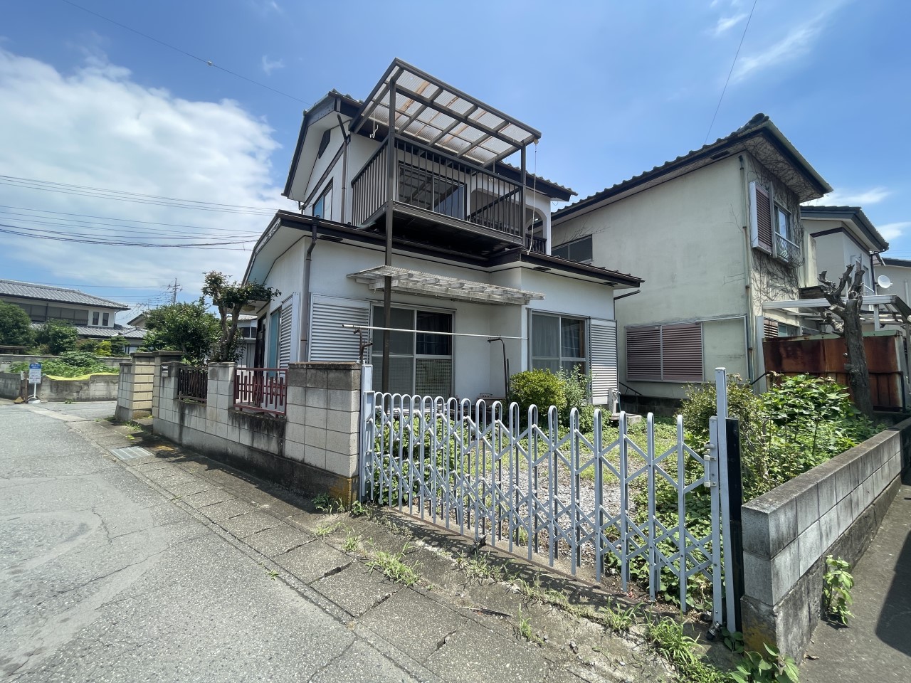 ライフスタイルや趣味に合わせて楽しめるお庭付き