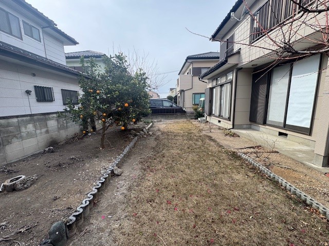 【庭】家庭菜園やBBQなど、休日も楽しめるお庭です♪※2026年2月撮影