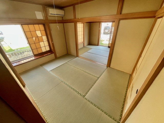 【1F和室】襖を開ければ2つの和室を広々とした1つの空間としてお使いできます♪※2026年3月撮影