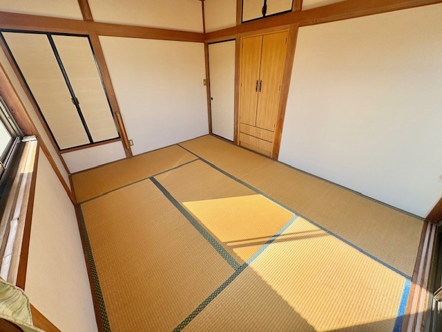 ◆和室（現況）｜押し入れ付きなので、季節ものや来客用布団などの収納に◎