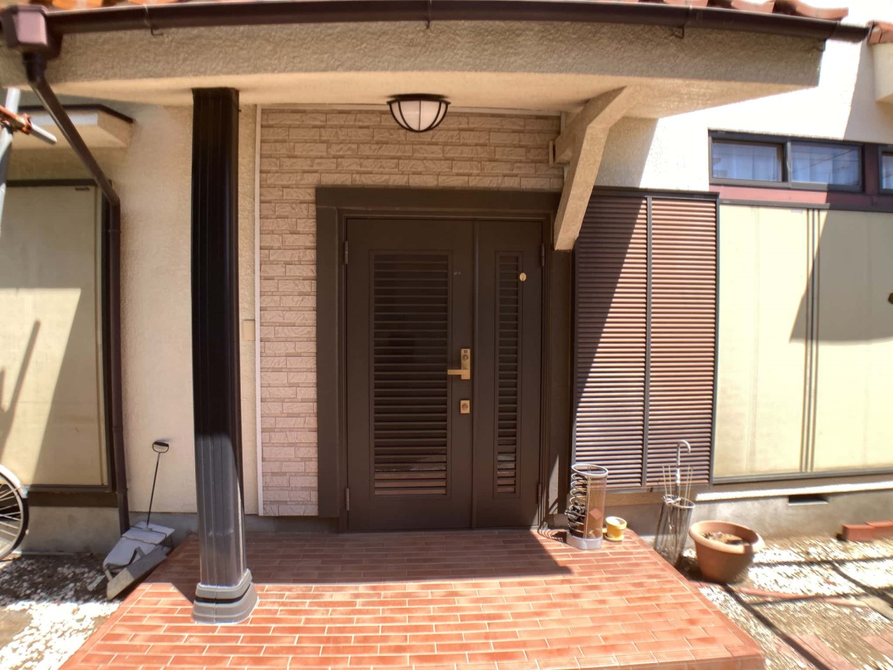 毎日の出入りがスムーズな、ゆとりある玄関スペース