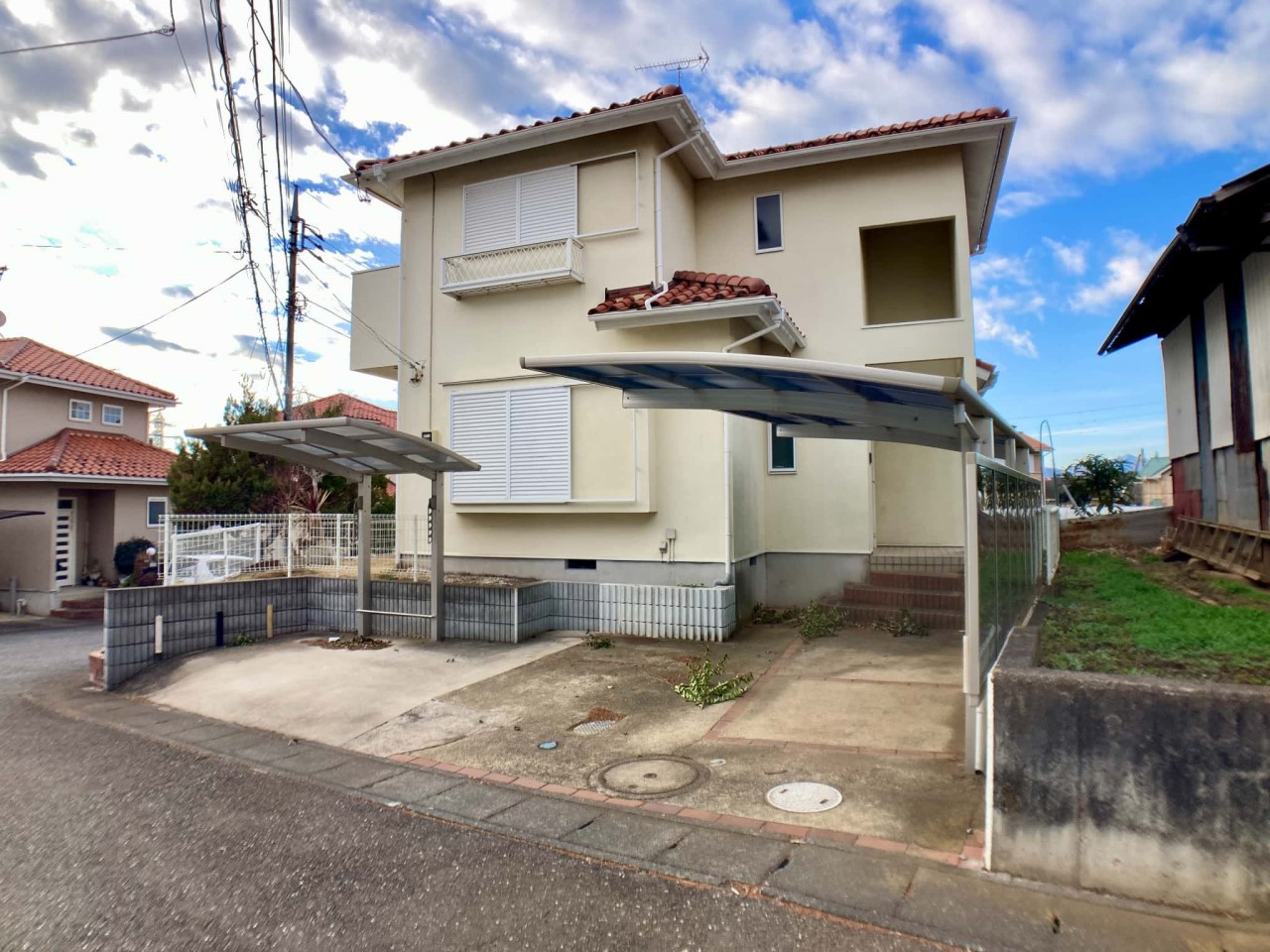 車通りが少なく、小さなお子様がいても安心♪