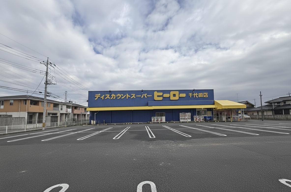 ディスカウントスーパーヒーロー千代田店(450m)-