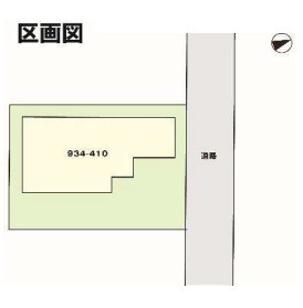 ◆区画図｜駐車並列2台、縦列1台可能です。