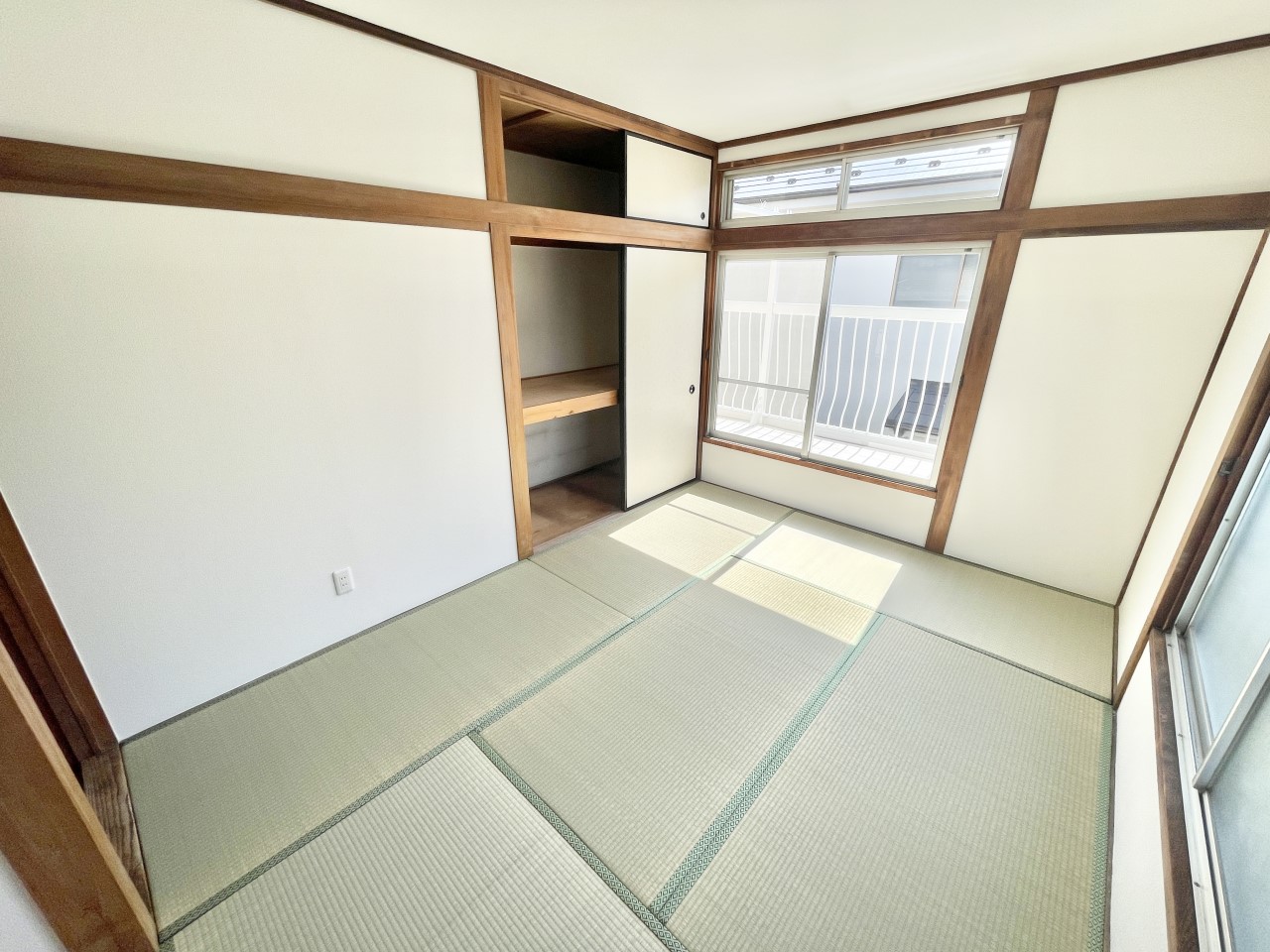 ◆2階和室（リフォーム後）｜最近の住宅は和室が減ってきていますが、やはり１部屋でも和室があると落ち着きますよね。