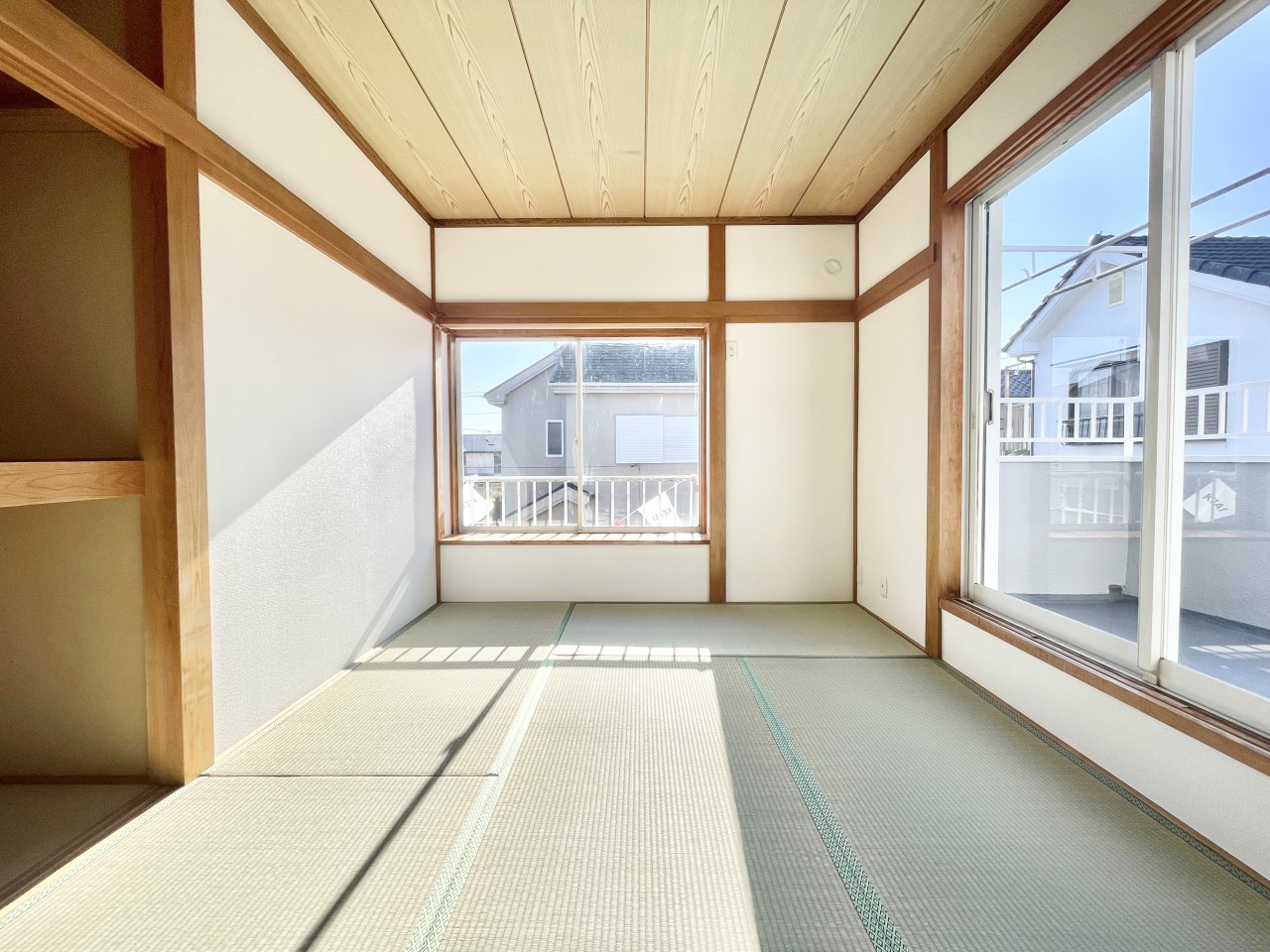 ◆2階和室（リフォーム後）｜寝室にもオススメです！日当たり良好♪