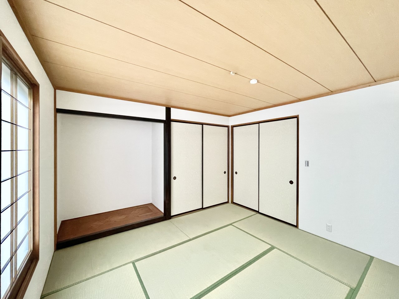 ◆1階和室（リフォーム中）｜リフォーム中もご案内可能です。