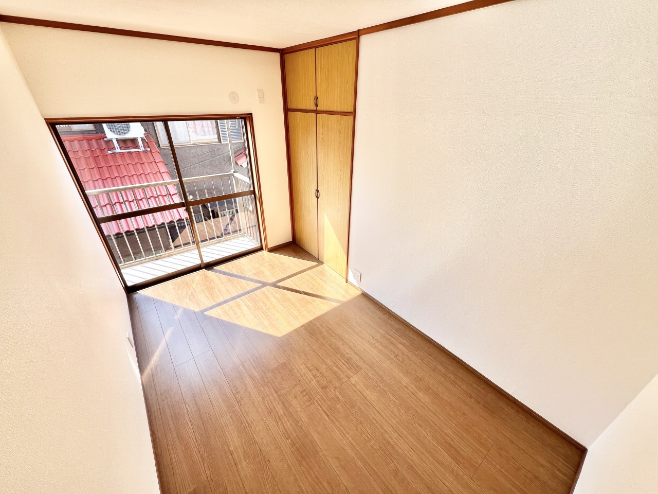 ◆2階洋室（リフォーム中）｜リフォーム中もご案内可能です。フローリング張替えしました。