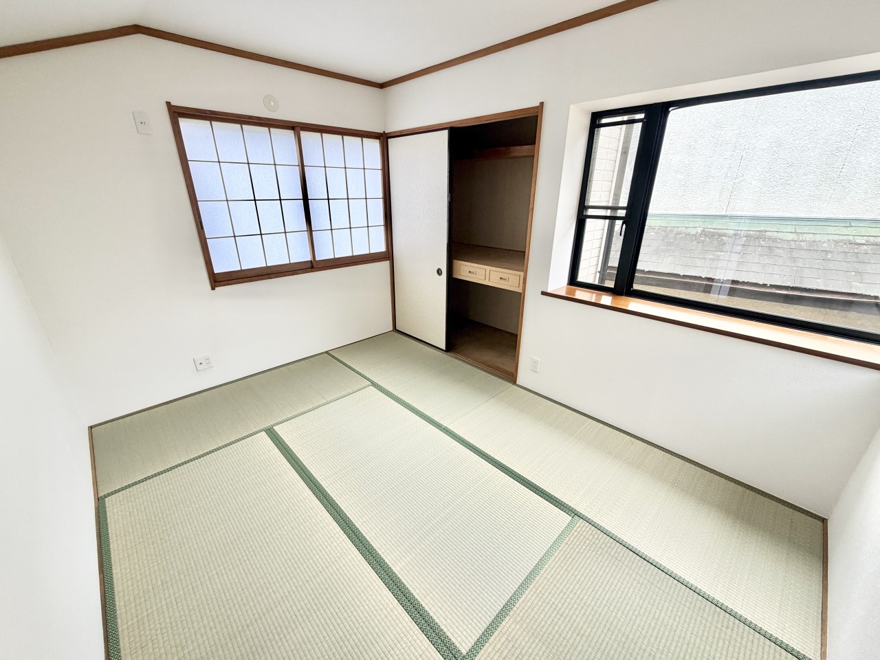 ◆2階和室（リフォーム後）｜最近の住宅は和室が減ってきていますが、やはり１部屋でも和室があると落ち着きますよね。