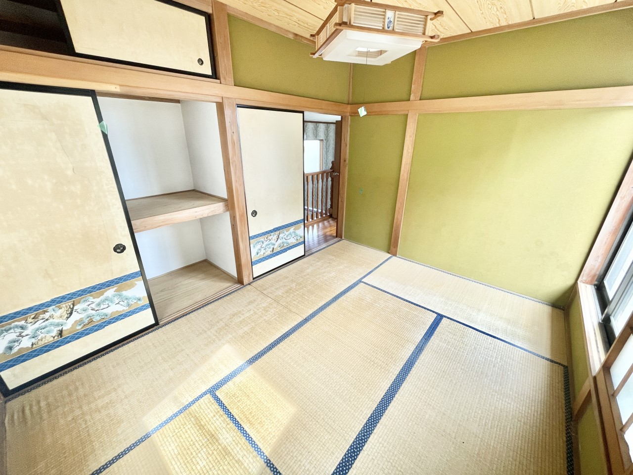 ◆2階和室（リフォーム中）｜リフォーム中もご案内可能です。畳表替えします。