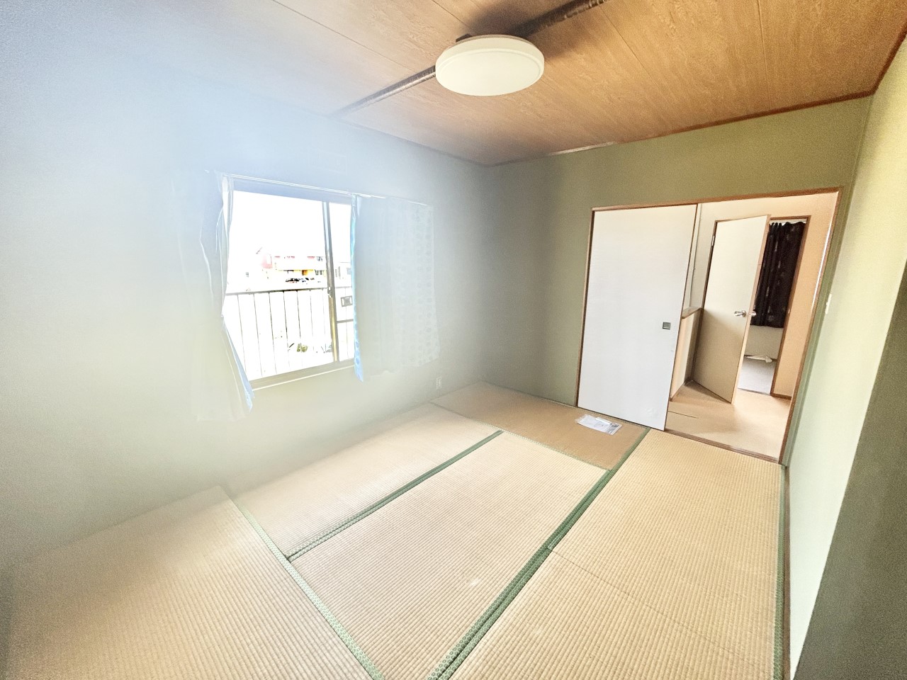 ◆2階和室（リフォーム中）｜リフォーム中もご案内可能です。畳表替えします。