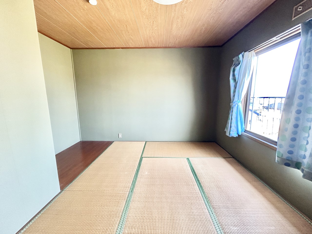 ◆2階和室（リフォーム中）｜リフォーム中もご案内可能です。畳表替えします。