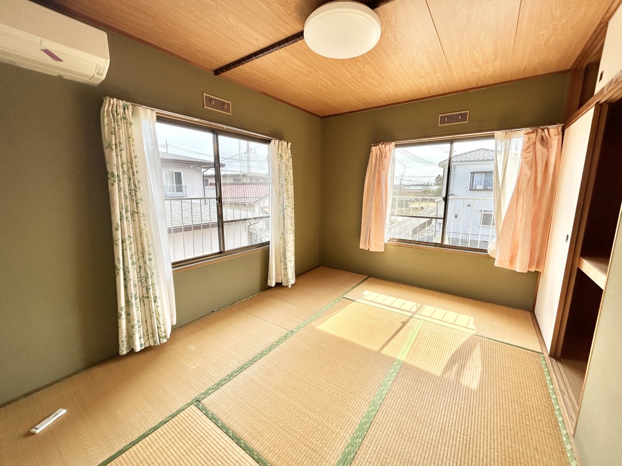 ◆2階和室（リフォーム中）｜リフォーム中もご案内可能です。畳表替えします。