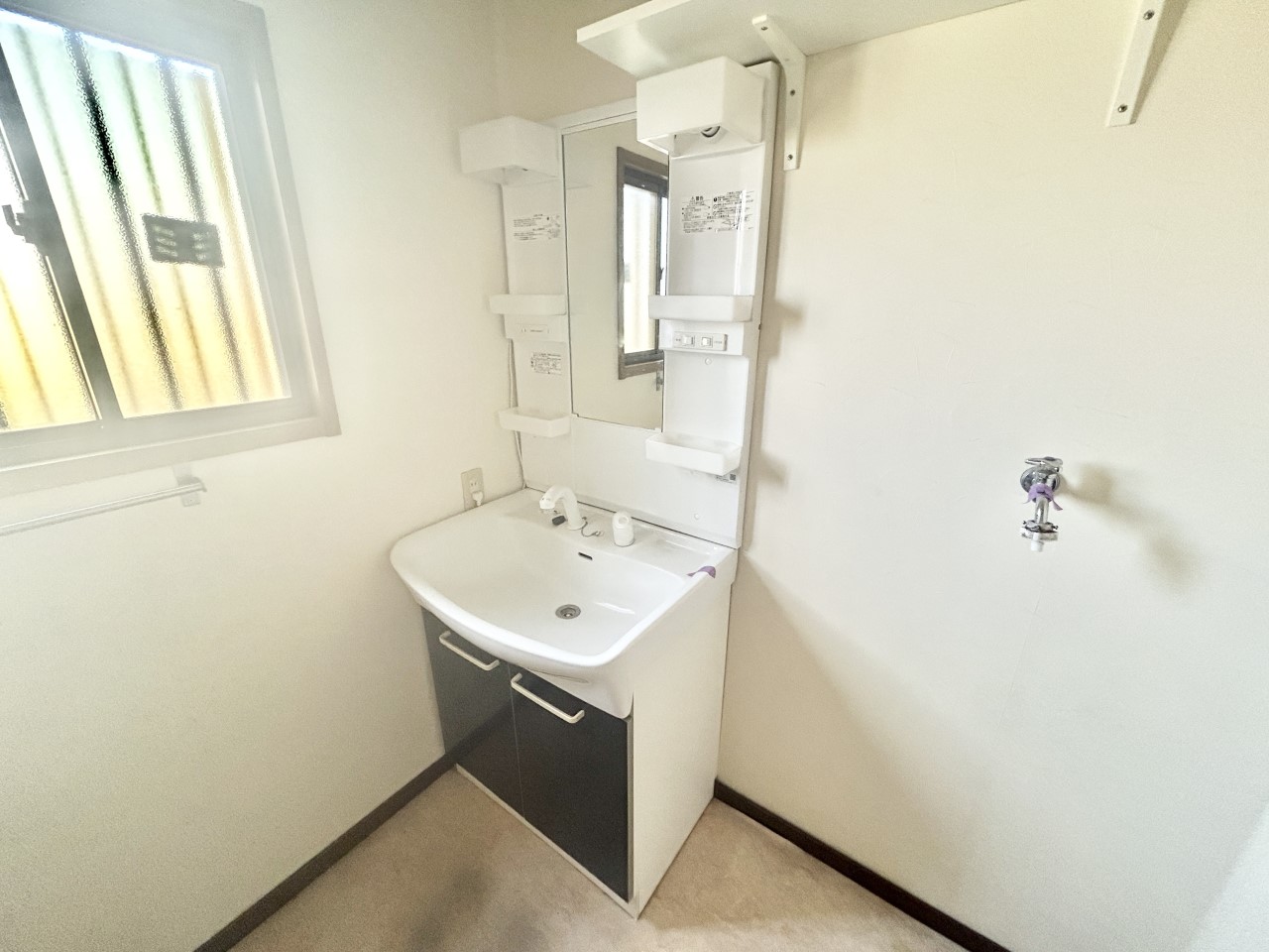 ◆洗面脱衣室（リフォーム中）｜リフォーム中もご案内可能です。洗面所新設します。