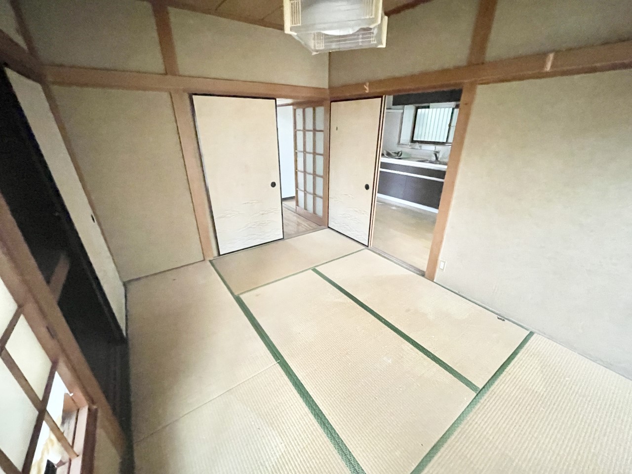 ◆1階和室（リフォーム中）｜リフォーム中もご案内可能です。畳表替えします。