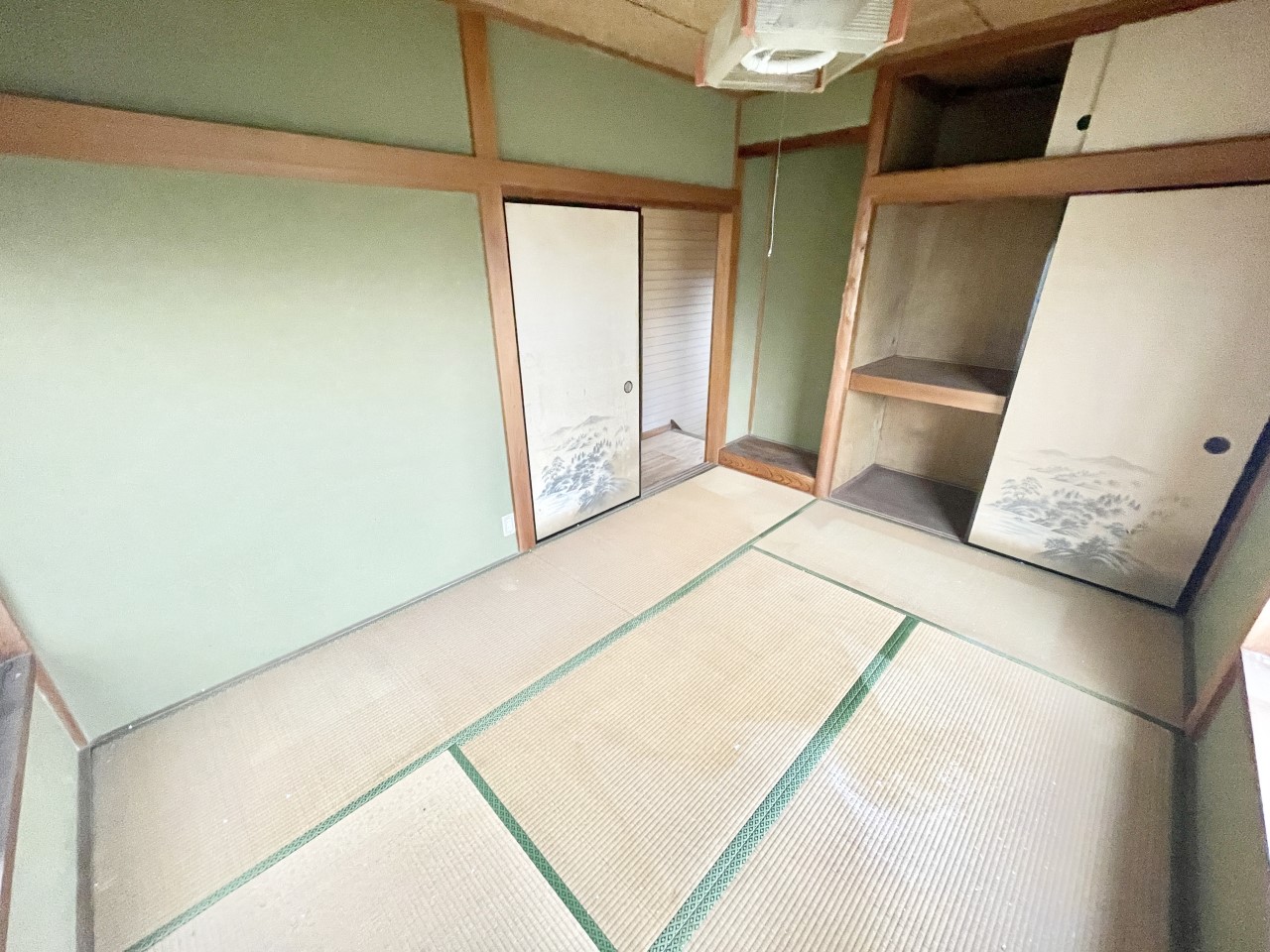 ◆2階和室（リフォーム中）｜リフォーム中もご案内可能です。畳表替えします。