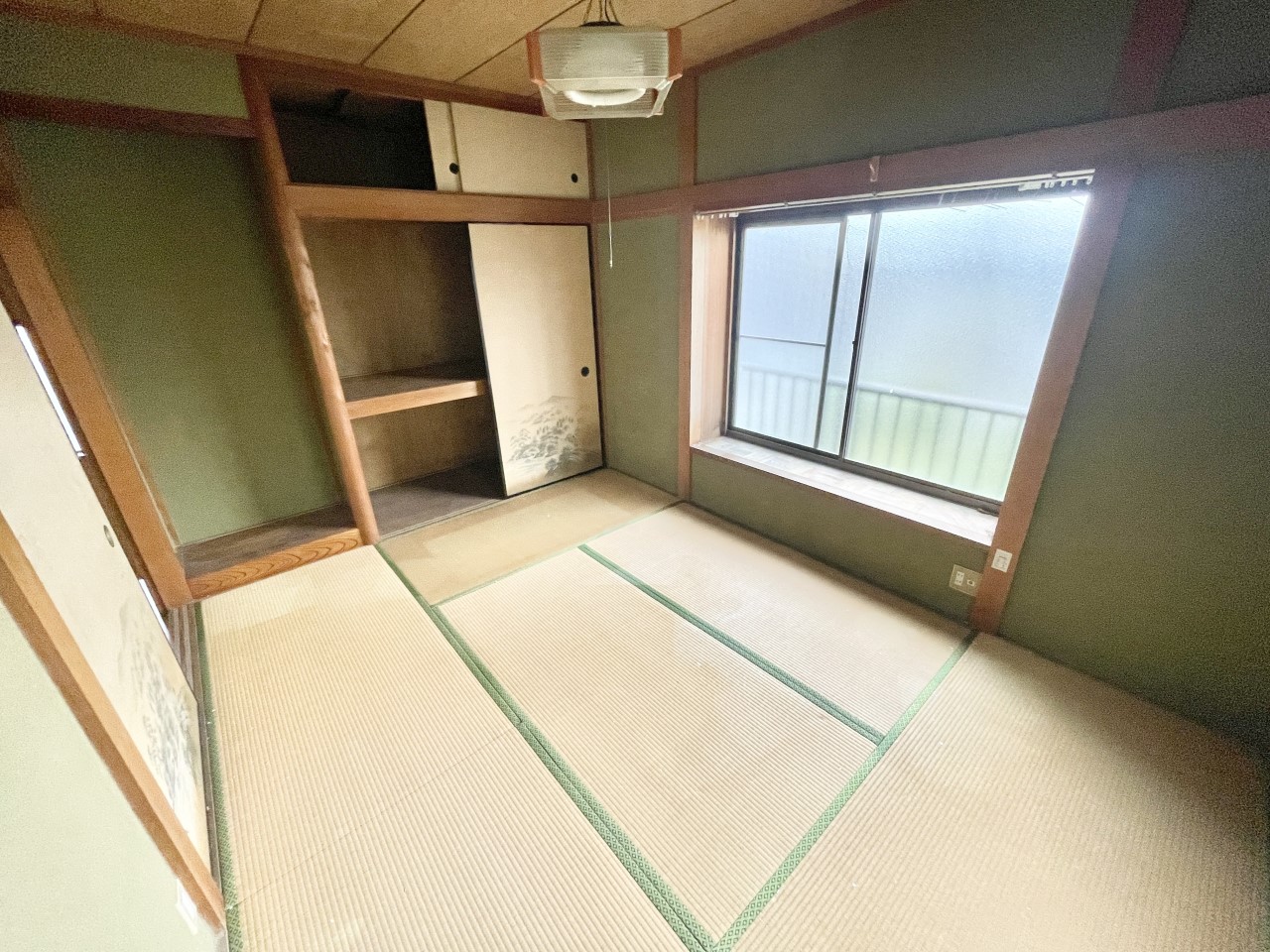 ◆2階和室（リフォーム中）｜リフォーム中もご案内可能です。畳表替えします。