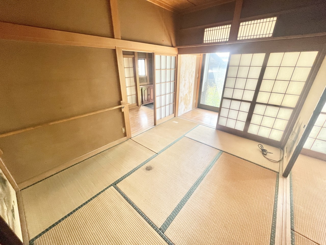 ◆1階和室（リフォーム中）｜リフォーム中もご案内可能です。畳表替えします。