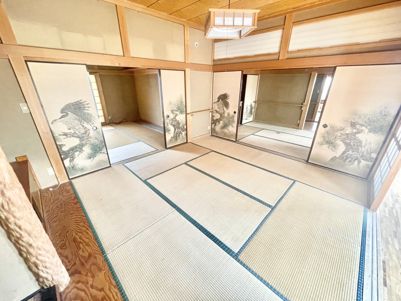 ◆1階和室（リフォーム中）｜リフォーム中もご案内可能です。畳表替えします。